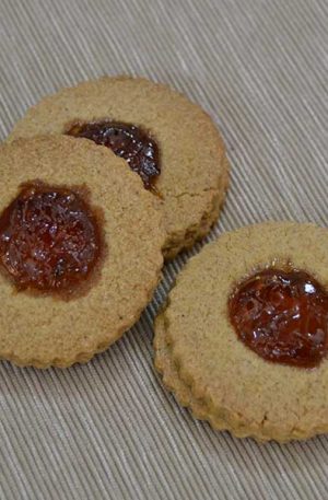 Biscotti Integrali alla Marmellata