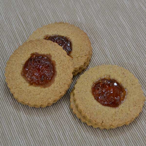 Biscotti Integrali alla Marmellata