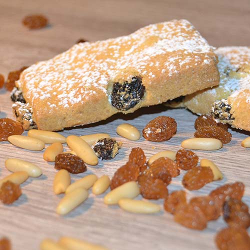 Biscotti della Nonna Uvetta e Pinoli