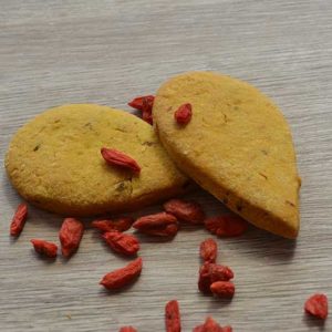 Biscotti Bacche di Goji e Curcuma - Vegani